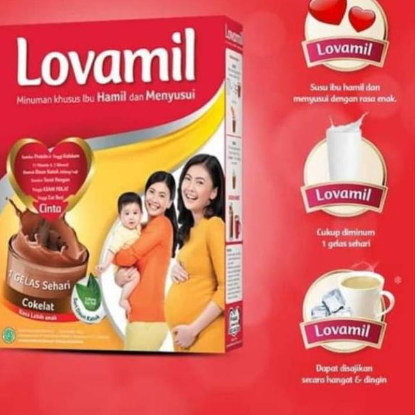 

Terkini K6YEM LOVAMIL Ibu Hamil dan Menyusui Box 120 g 63 Promo