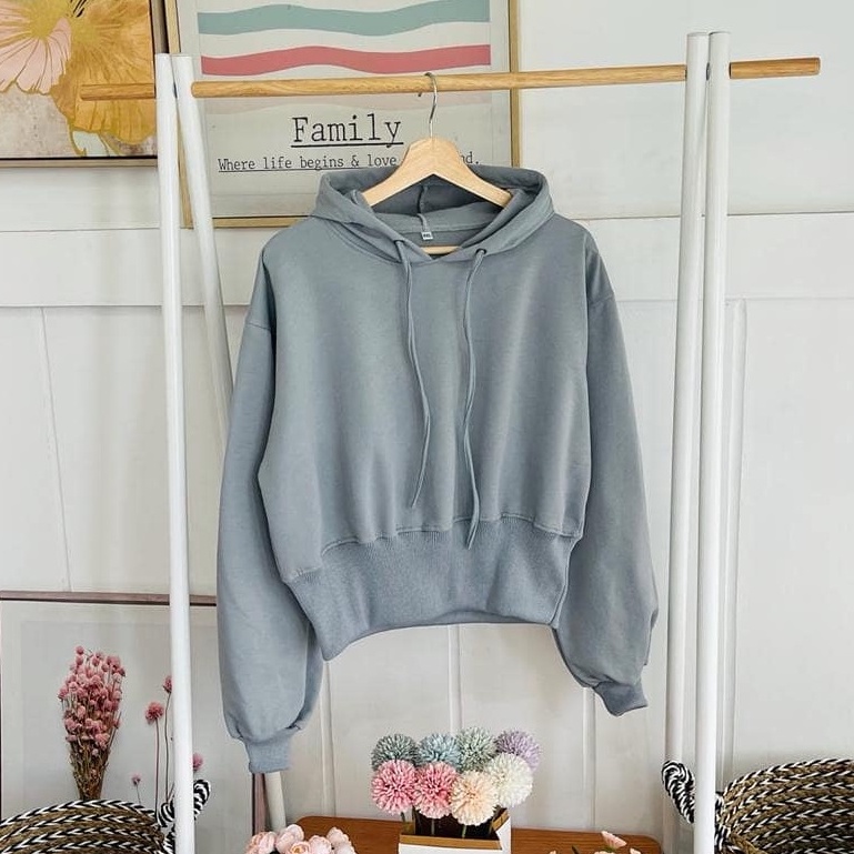 Zanah Hoodie Jolly XXL Bahan Pleece Korean Style Terbaru