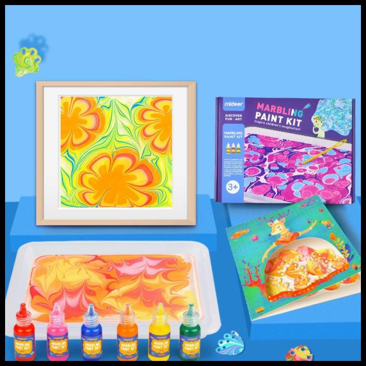 

Diskon Mideer Marbling Paint Kit Anak Art