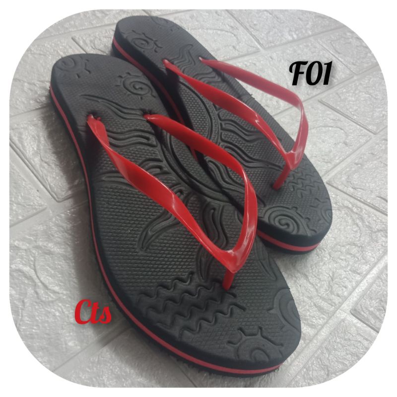 CTS Sandal Sendal Jepit Wanita Model Entrik Matahari F01