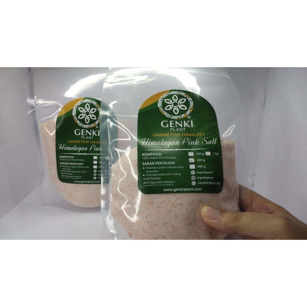 

Himalayan Salt / Garam Himalaya Organik (Dark Pink) - 250gr