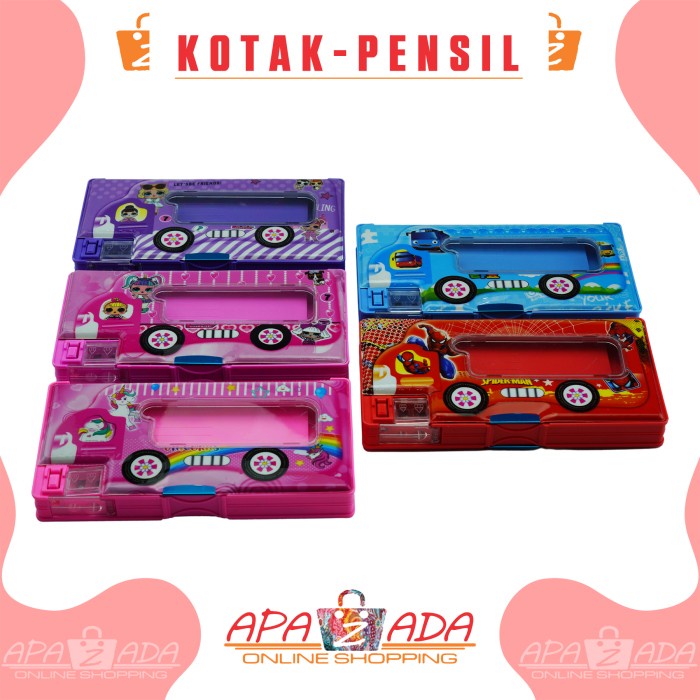 

Lucu Apazada - Kotak Pensil Magnet Karakter Besar 2 Sisi / Tempat Pensil Gilaa!!!