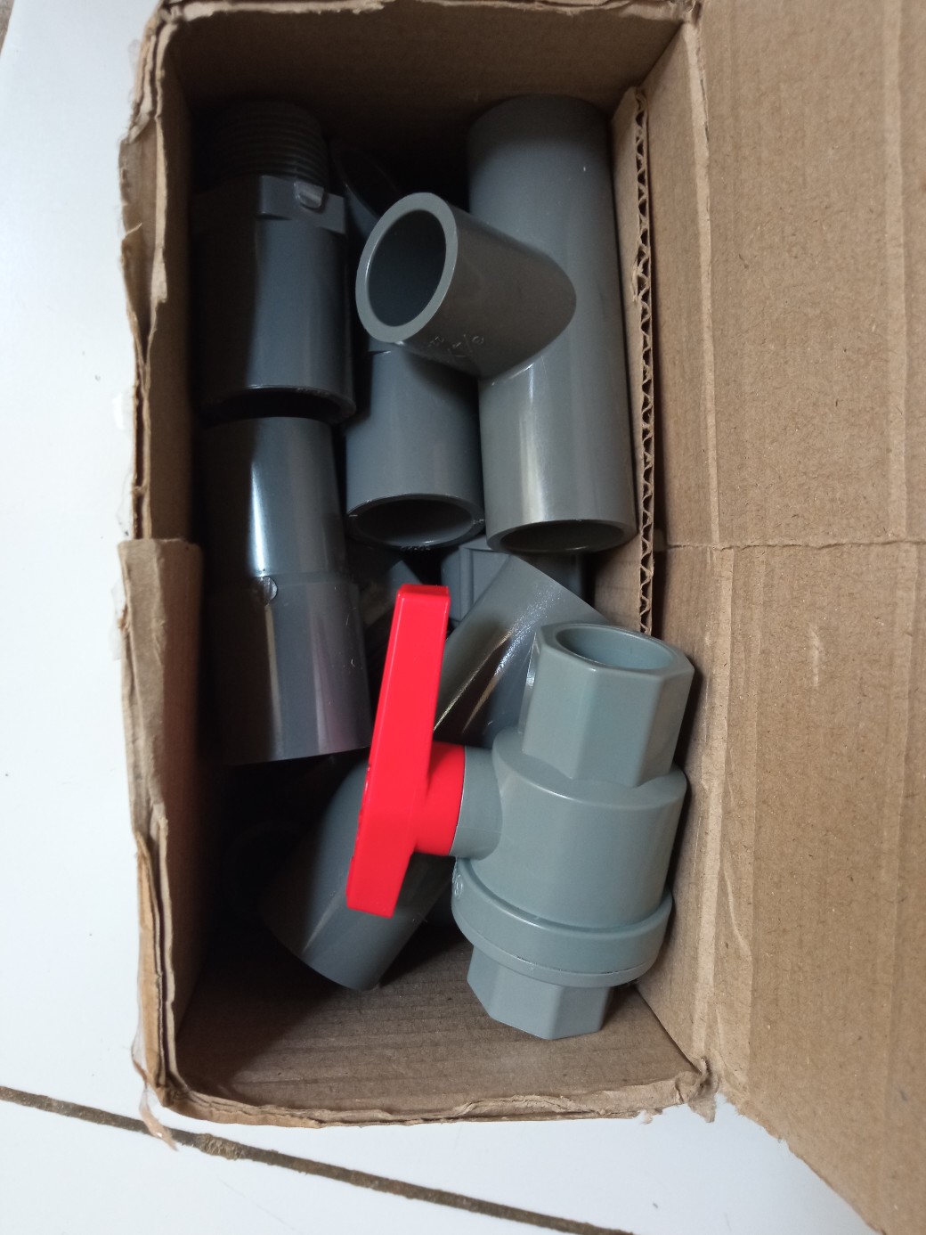 Elbow / Knie Drat Dalam Pvc (rucika) D. 3/4 X 90 Deg - Female Elbow
