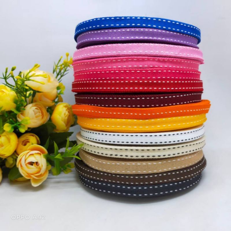 Pita Gros Grain Motif Pita GG Motif Pita GG 1cm Pita Bis Bintik 1cm