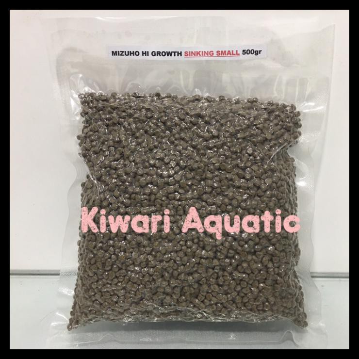 

TERLARIS! MIZUHO Hi Growth Sinking Small / S Repacking 500g Repack 500 gr gram