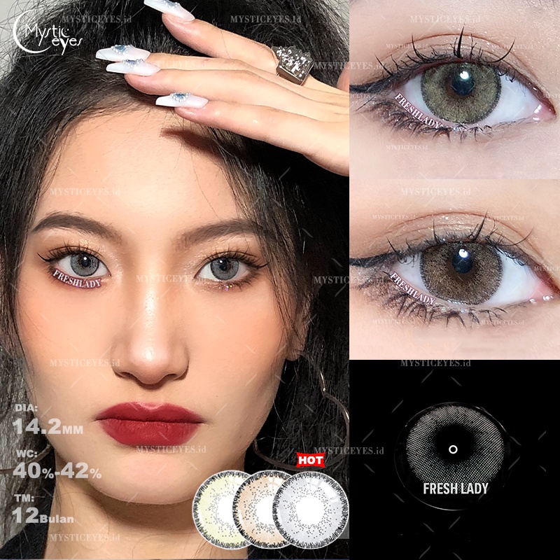 [✅COD] MYSTICEYES SOFTLENS NATURAL COLORS SERI 14.2MM (NORMAL)