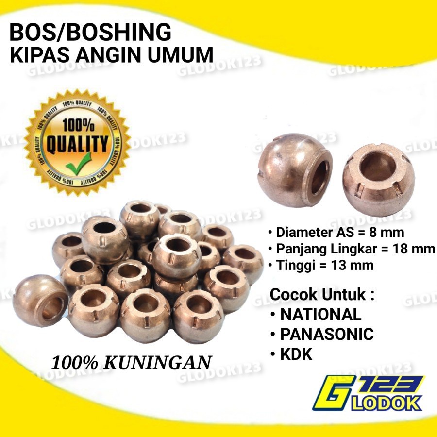 Bos Kipas Angin 8mm / Boshing Kipas Angin / Bearing