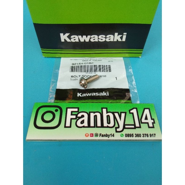 Baut L Baut Bodi Body Fairing Ninja RR New Ninja 250 fi 250 Karbu Original Kawasaki