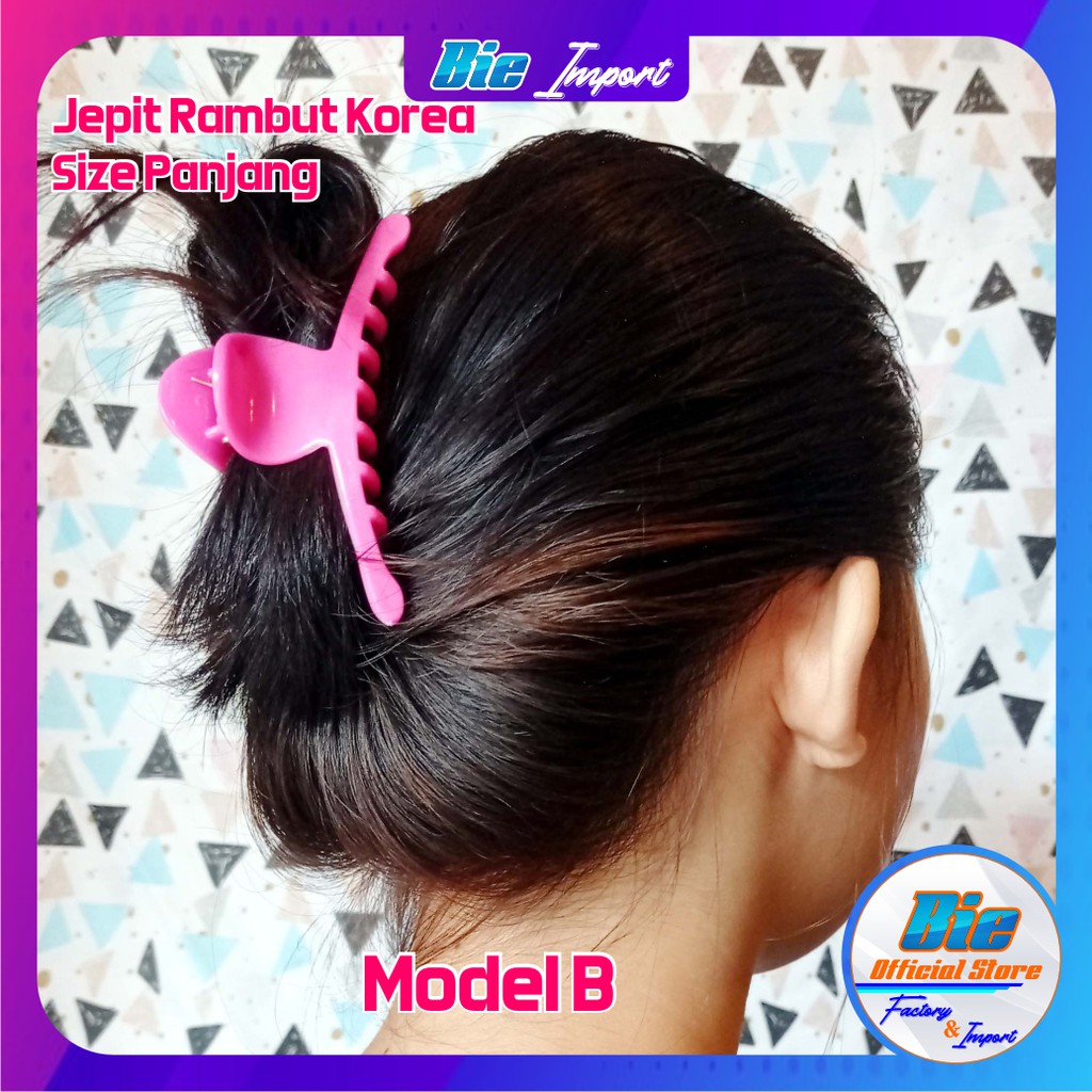 Jepit Rambut Korea Size Besar Impor Best Seller