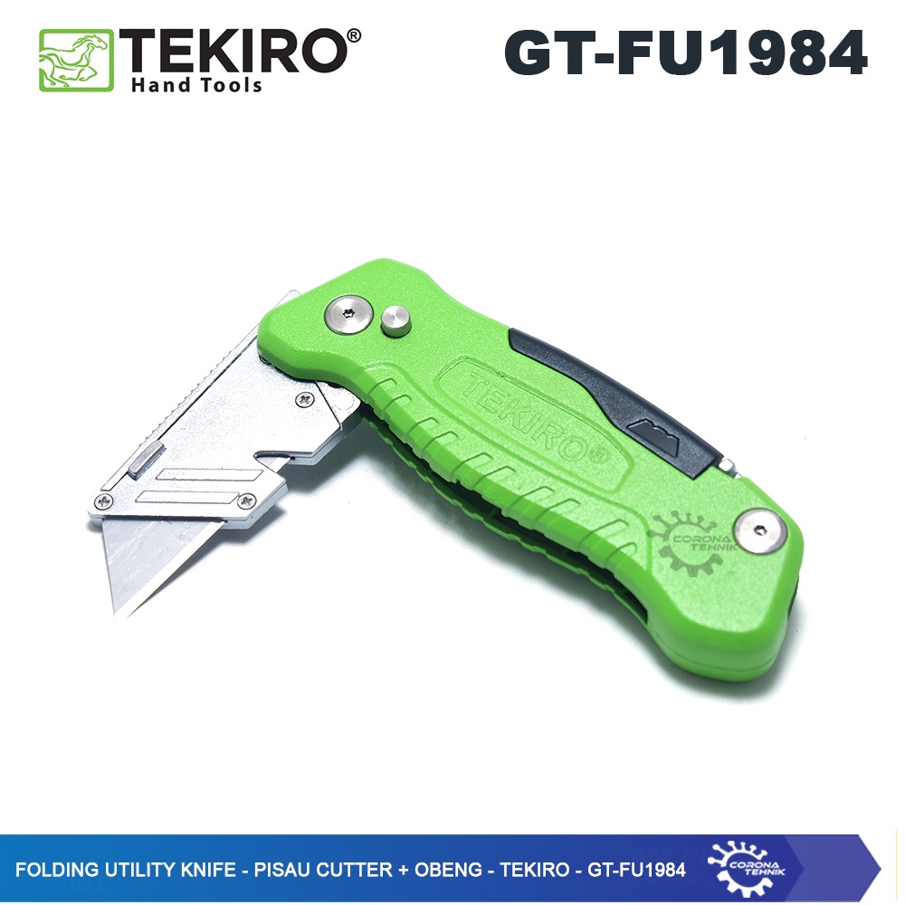 Tekiro - GT-FU1984 - Pisau Lipat - Cutter Lipat Multifungsi + Obeng