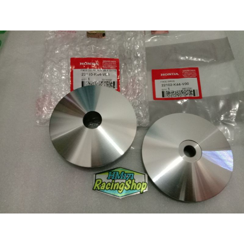 rumah roller bubut custom kode K44 13,5 13,8 pulley racing beat esp beat pop scoopy fi vario 110fi beat street kode K44 rumah roller bubutan