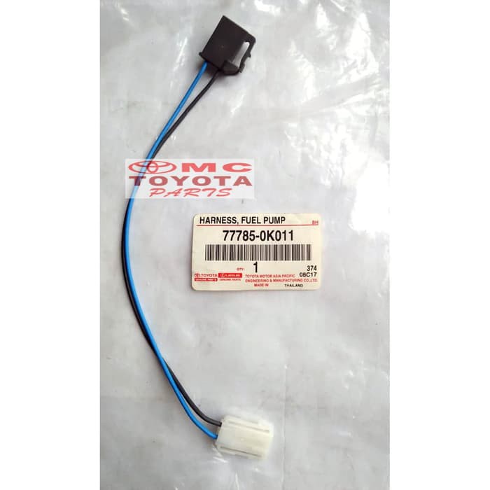 Kabel Soket Socket Pompa Bensin Innova Fortuner Hilux 77785-0K011