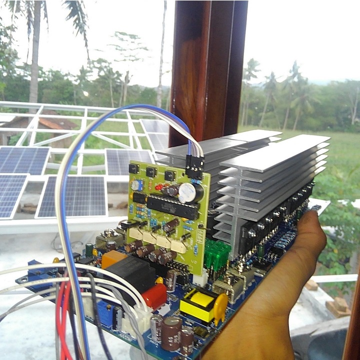 kit inverter pure sine wave SPWM ATMEGA proteksi ganda anti konslet bs pk egs002