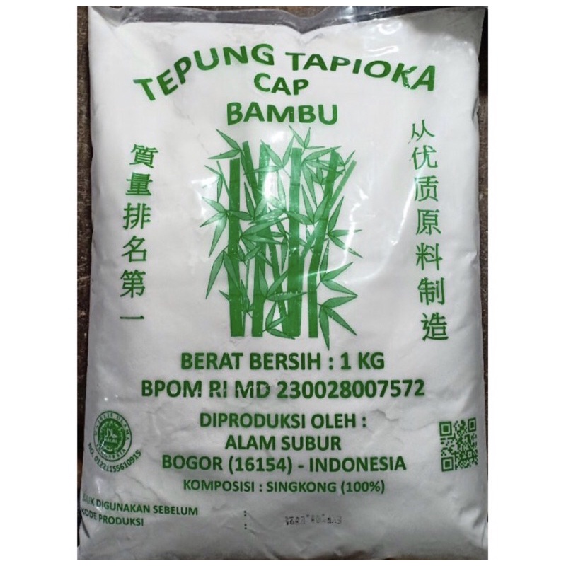 

TEPUNG TAPIOKA / SAGU BAMBU 1kg