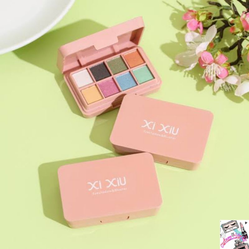 ☃Cutezz_Ching1☃Xi Xiu Eyeshadow &amp; Blusher - Eyeshadow &amp; Blush On 16g