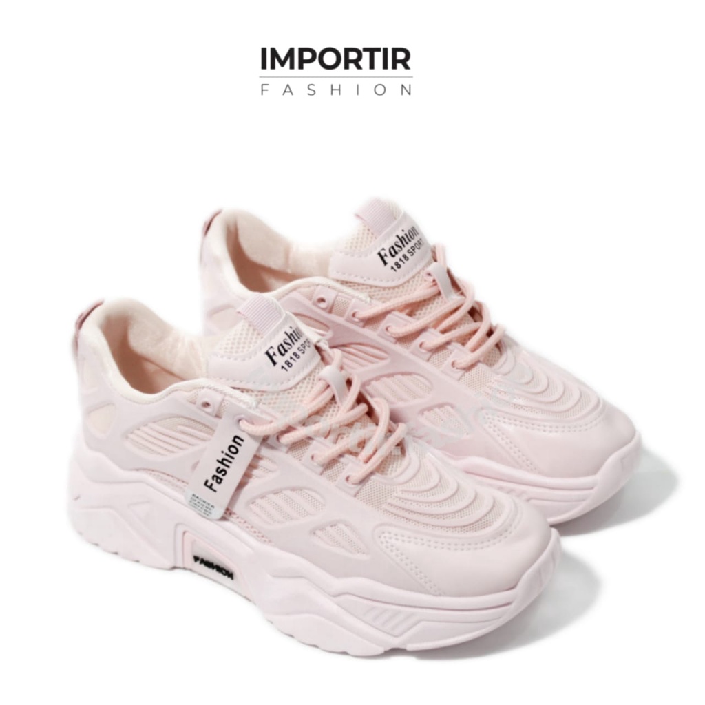 Importir.Fashion Sepatu Sneakers Import Wanita Korea Fashion Import Sport Shoes Premium Quality - 0089