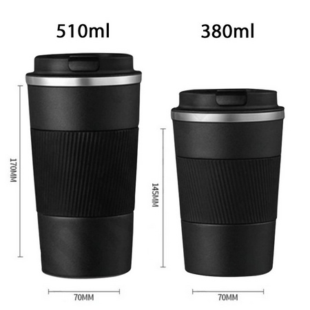 TRAVEL MUG TERMOS KOPI GELAS AIR MINUM Tahan panas Termos coffee kopi 510ml