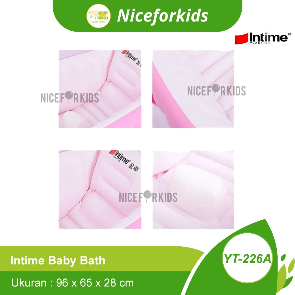 Intime Baby Tub Uk. 98X65X28 CM (YT-226A) / Bak Mandi Bayi / Baby Tub