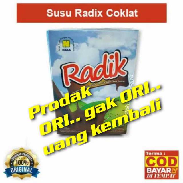 

Susu RAdik COKLAT NASA