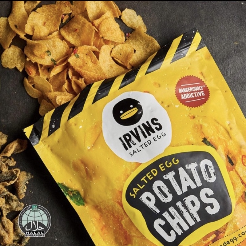 

Irvins Salted Egg Potato Chip 95 gr Small