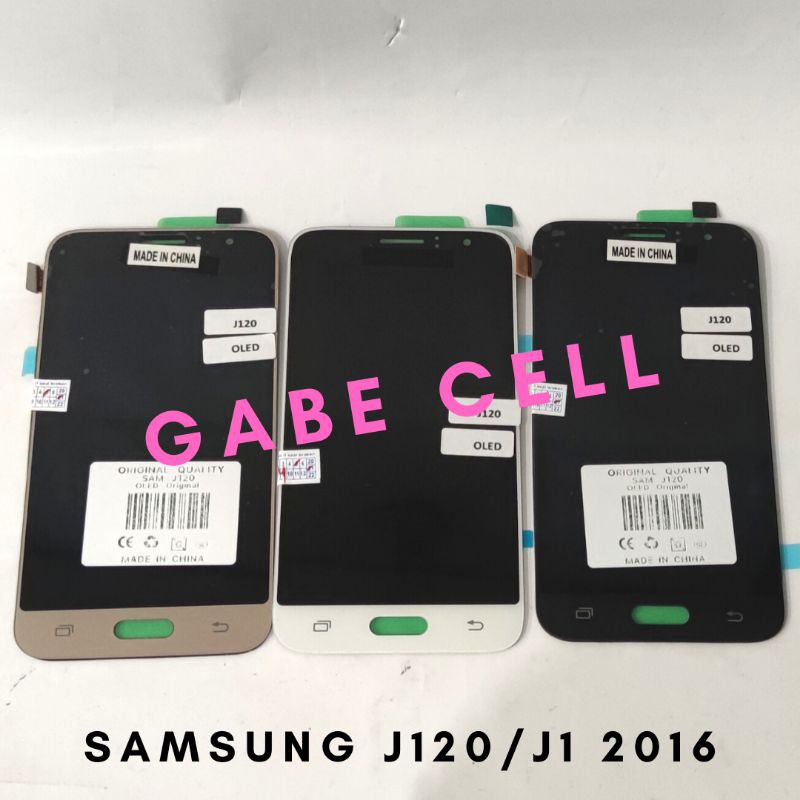 LCD SAMSUNG J120/J1 2016 FULLSET TOUCHSCREEN OLED