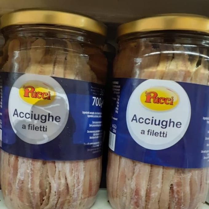 

Pucci Acciughe (anchovies) jar ---Termurah---
