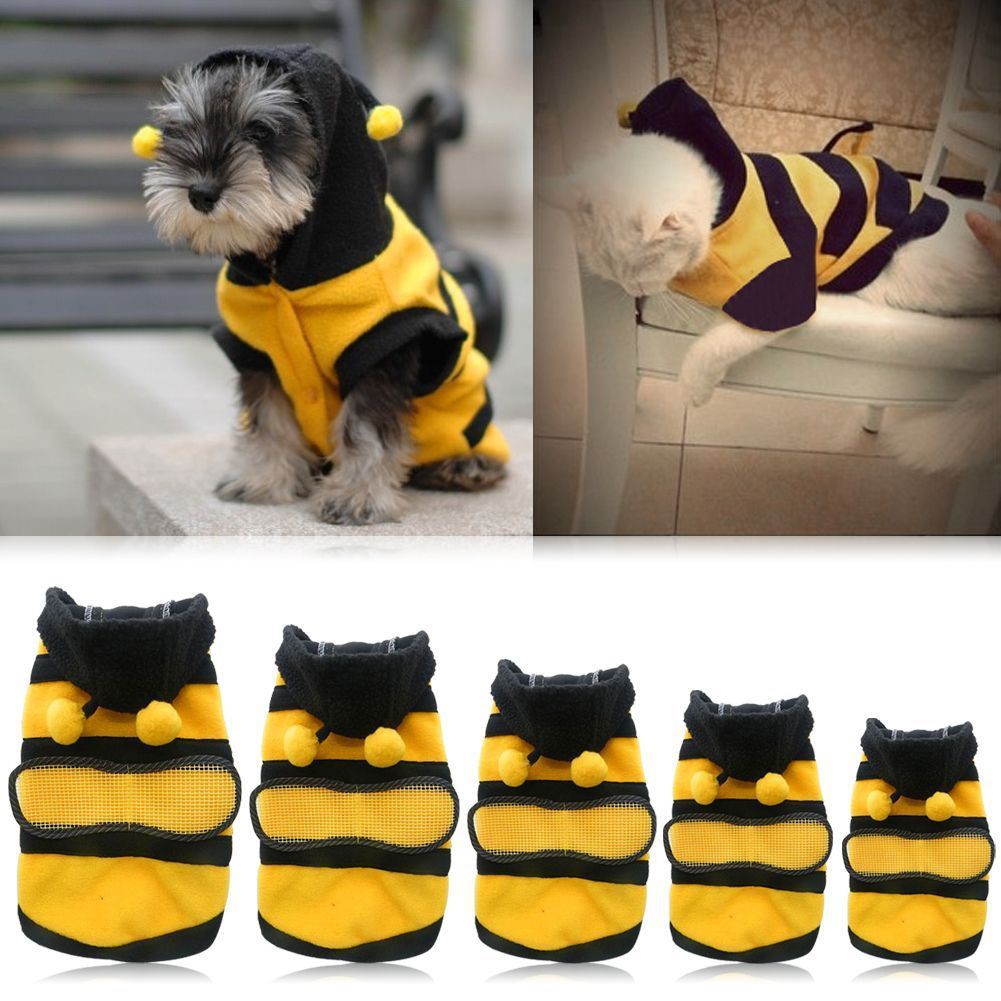 Baju Kucing/ Anjing Bee/ Model Lebah