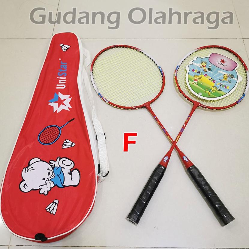 [KODE G8JRP] Raket Badminton Anak Isi 2 pcs / Raket Bulutangkis Anak Junior Satu Set dan Bagus
