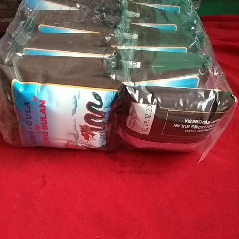 KOPI PLUS GULA cap LIONG BULAN 1Pack 20 bks Exp. 110224 (LG)