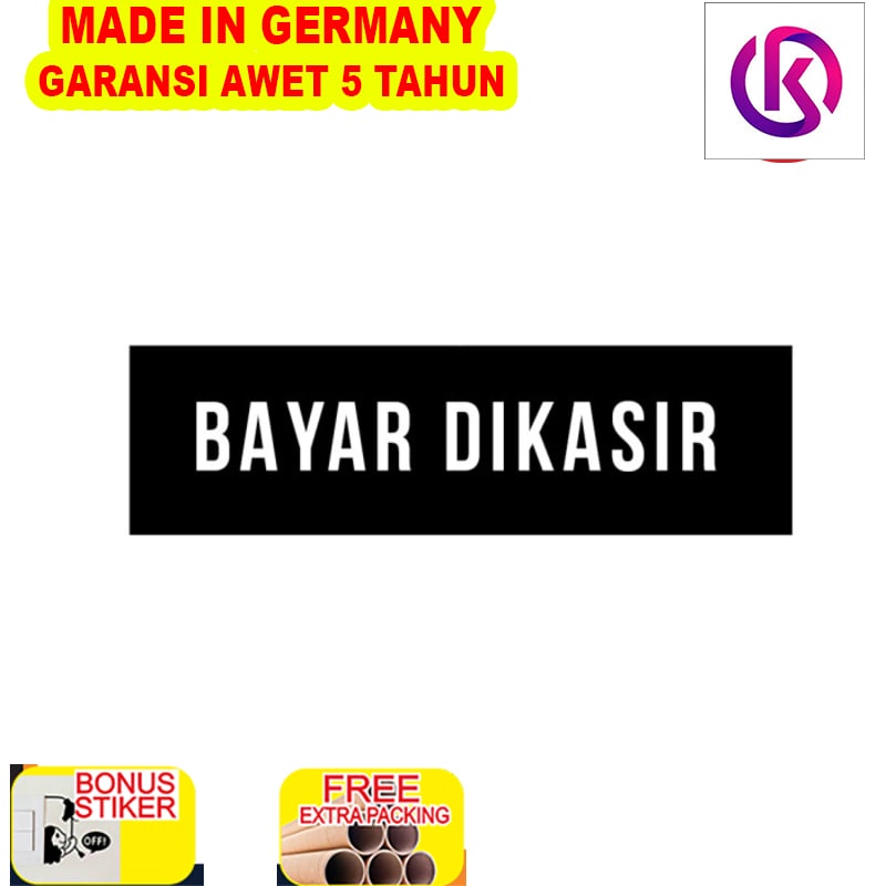 

Murah Sign Akrilik Bayar Dikasir | Papan Cafe | Sign Label