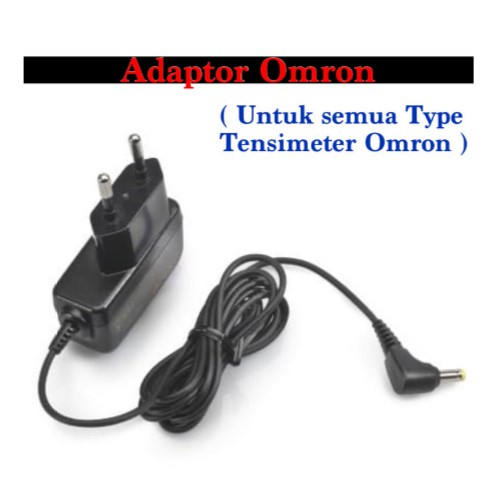 Omron Adaptor Tensimeter Digital Charger Alat Tensi Darah Original