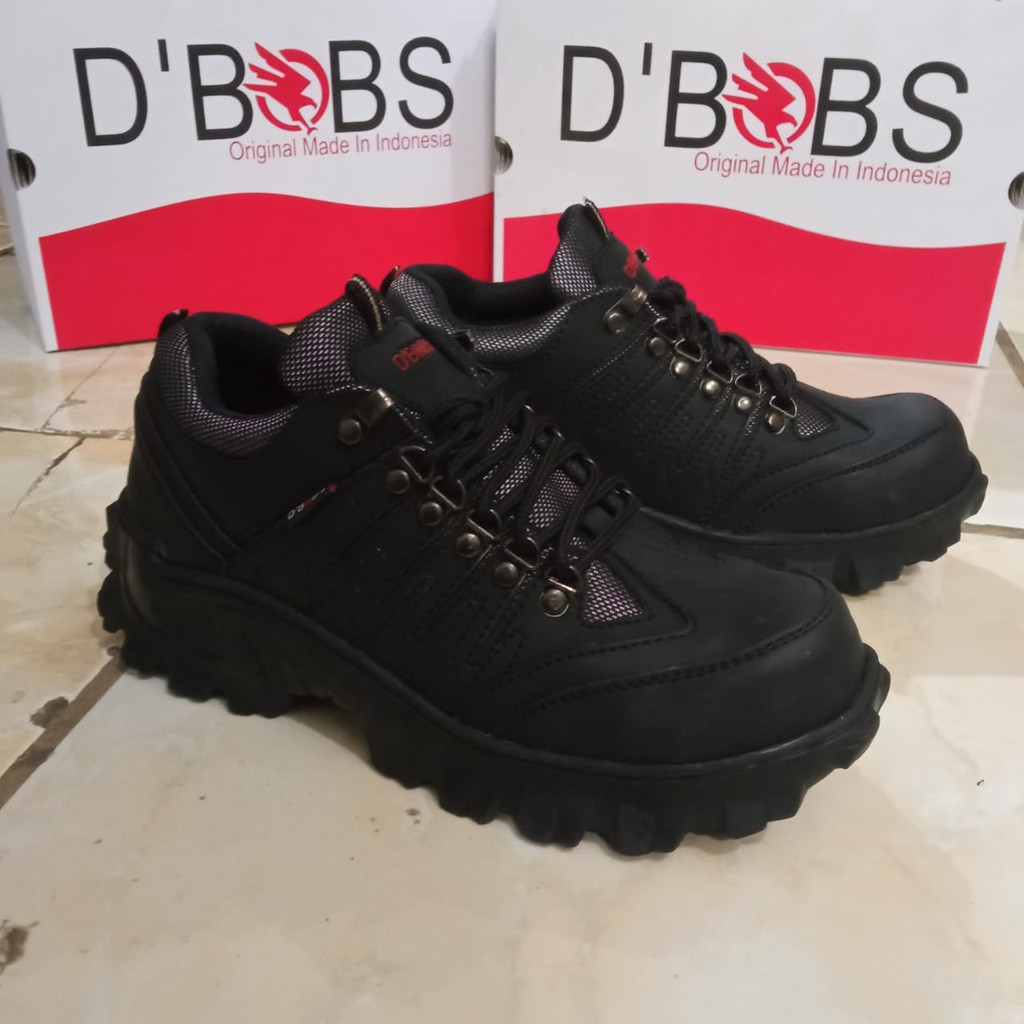 SEPATU BOOTS SAFETY PRIA PENDEK LOW KERJA PROYEK HIKING GUNUNG D'BOBS ORIGINAL DEIDARA