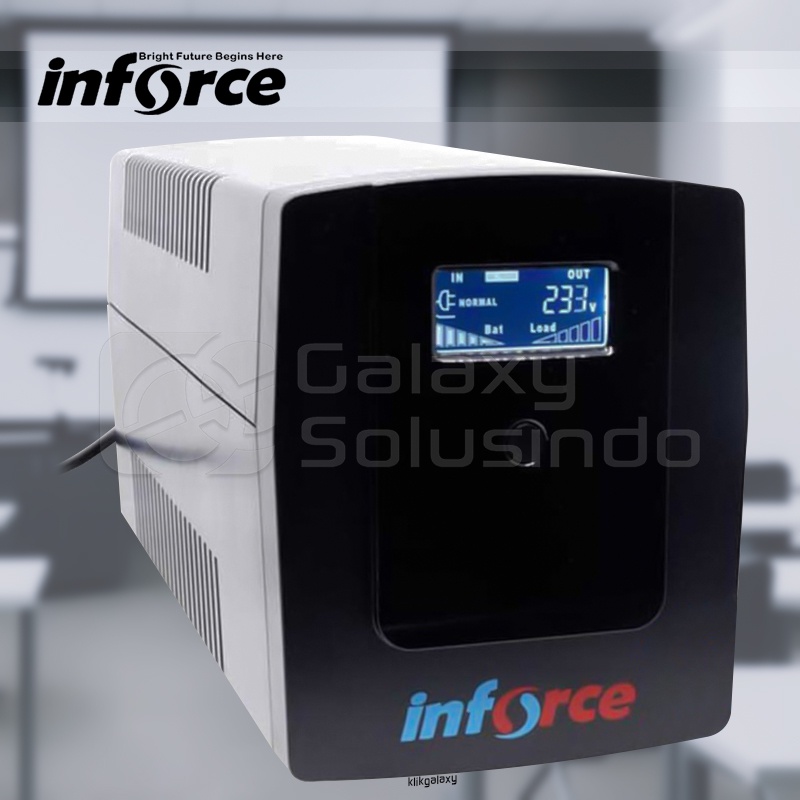 INFORCE IF-1200VA UPS 1200VA With AVR and LCD Display