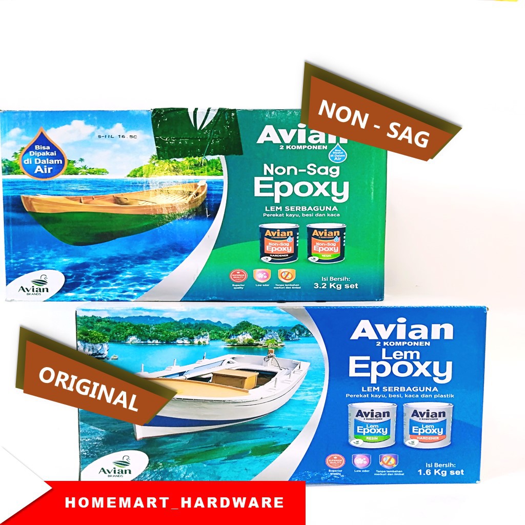 

Lem Epoxy Avian 2 Komponen | AVIAN EPOXY