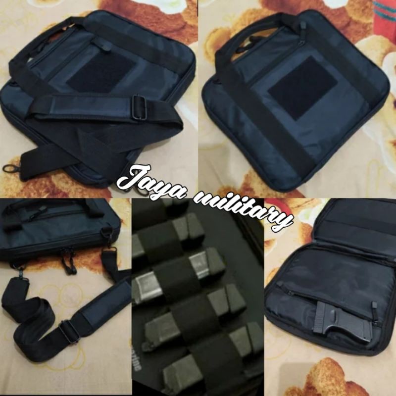 Range Bag AA IPSC Tas Pistol Handgun Bag Airsoft COD Bayar Ditempat