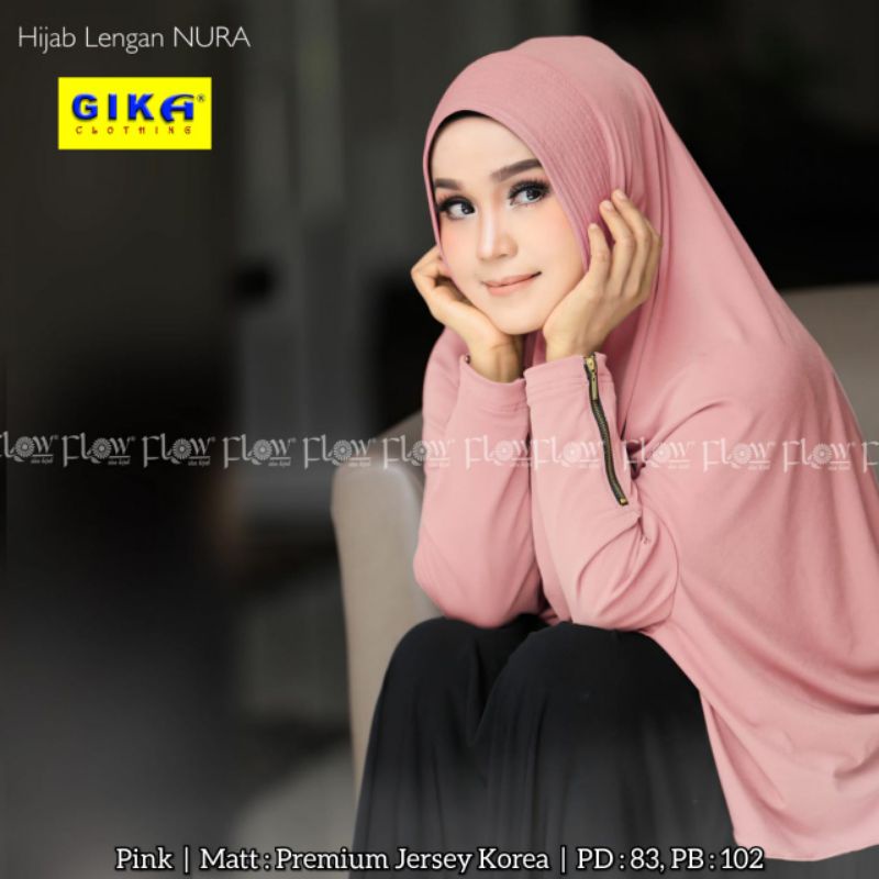 JILBAB LENGAN NURA GIKA ADM LELYTA