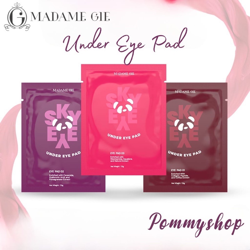 Madame Gie Sky Eyes Under Pads | Masker Mata Jelly