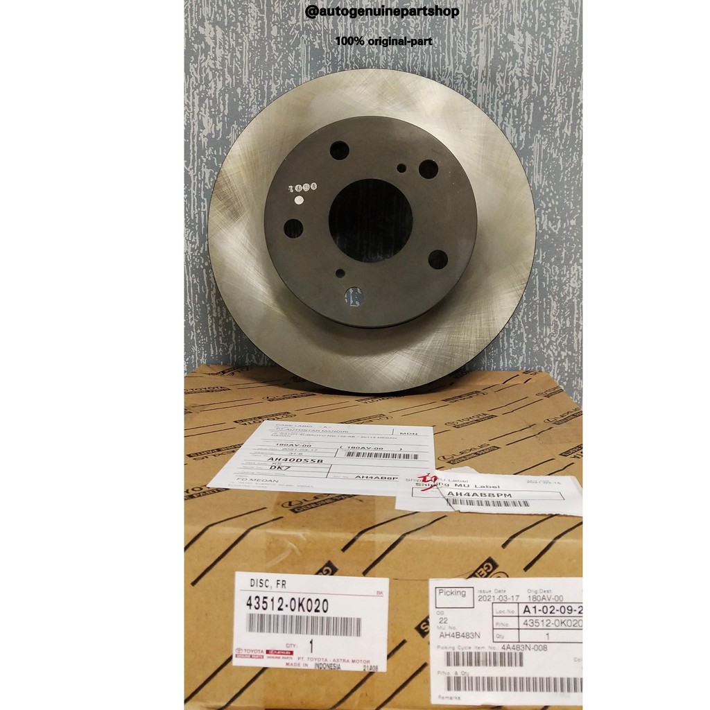 piring cakram inova innova 2005 (toyota)