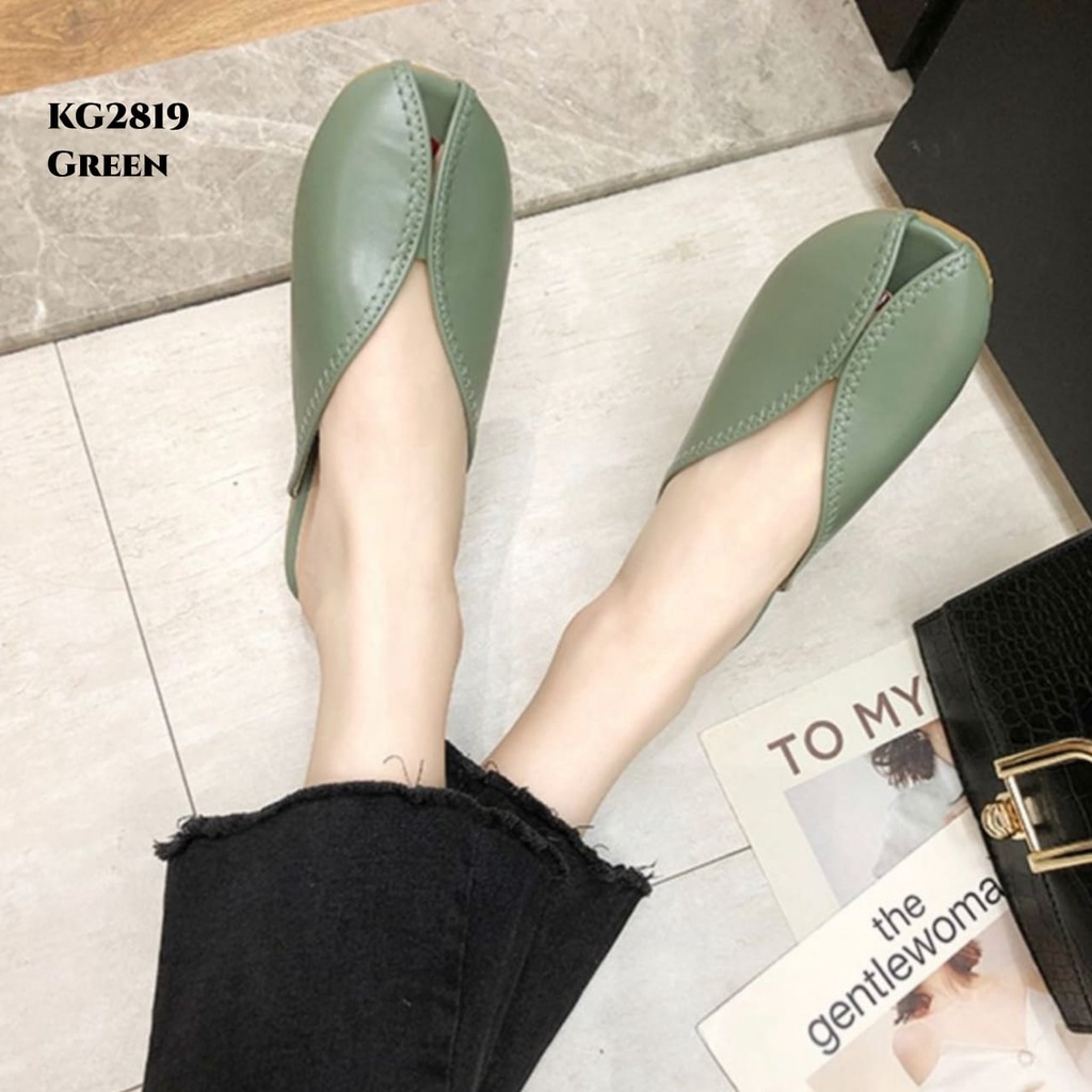 PRF Flat Slippers Faddish Fashion Korea KG2819