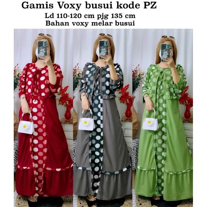 gamis voxy busui seri PZ CJG