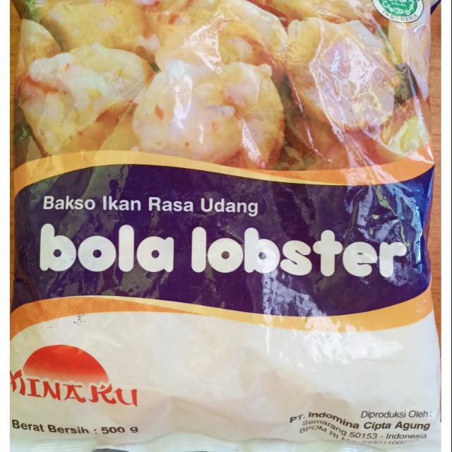 

Minaku Bola Lobster 500gr