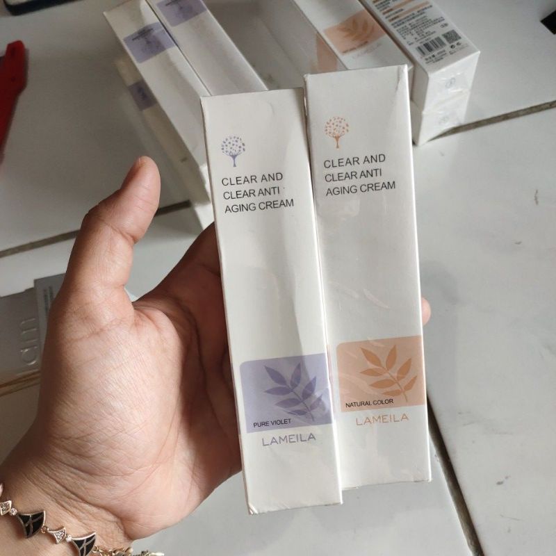 LAMEILA Nude Cream BB Krim Concealer CC Cream Wajah Clear Beautifying LA099