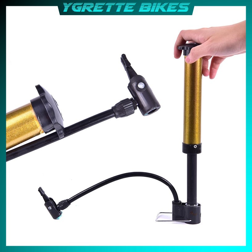 YGRETTE - POMPA BAN SEPEDA Pompa Angin Ban Sepeda Tier Air Pump