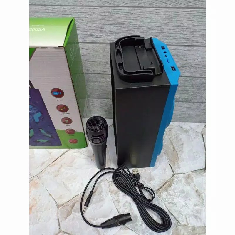 COD SPEAKER BLUETOOTH SX-2005 PLUS MIC KARAOKE//SPEAKER SAKON AKTIF//SPEAKER KARAOKE//SPEAKER WIRELESS