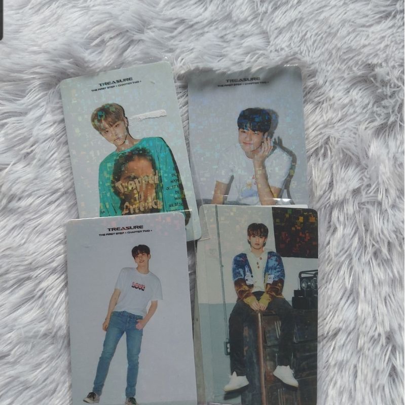 PC/ photocard benefit muart / music art ch2 / chapter 3, chapter 2 haruto junkyu jihoon treasure