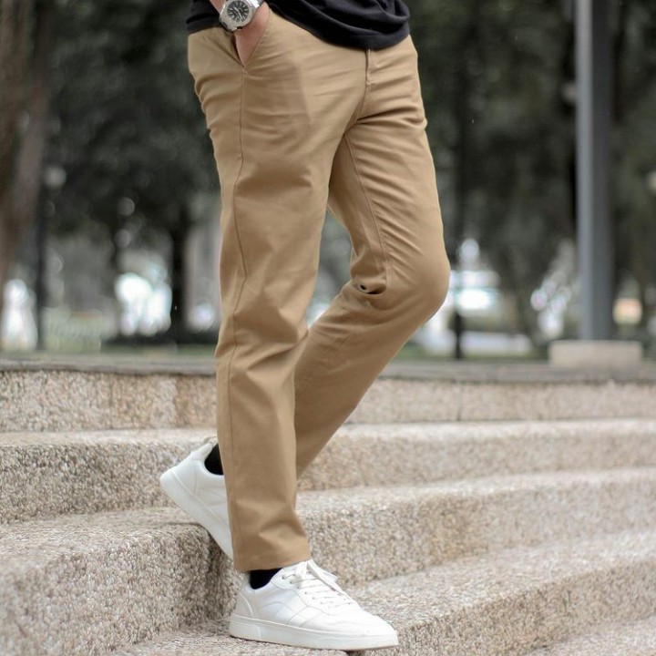 Celana Chino ORI Bahan Katun Twill