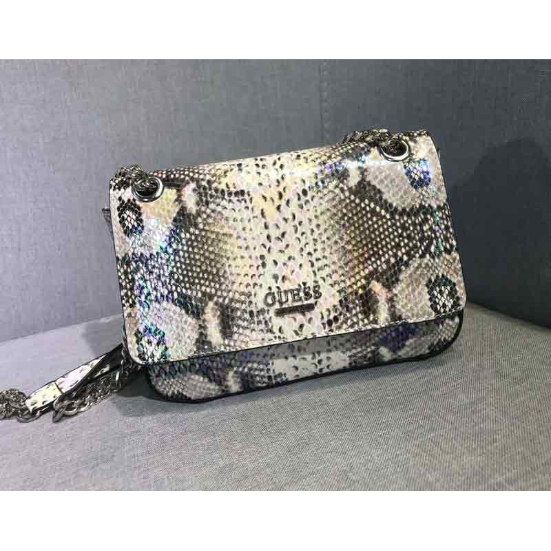 GUESS Original Snake Iridescent Pundak & Tas Selempang Slingbag Wanita