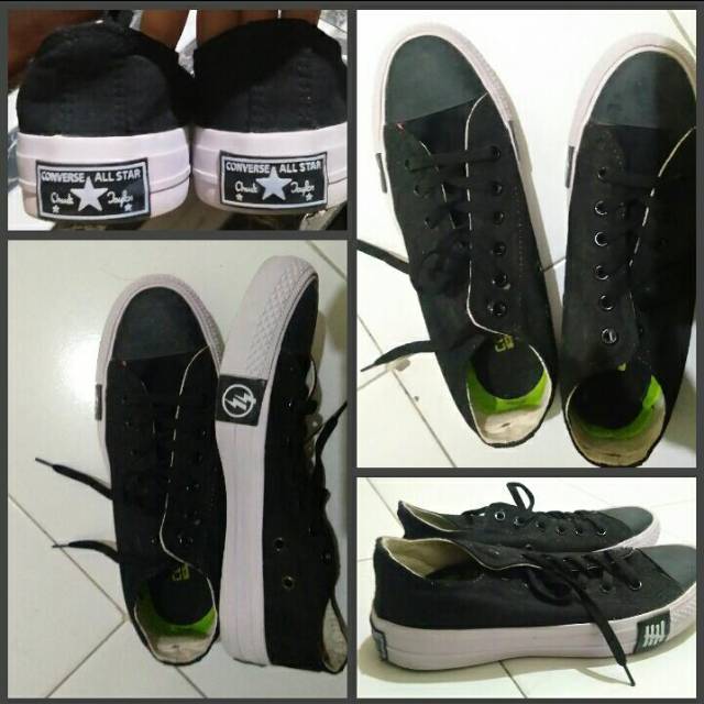 Converse all star hitam putih