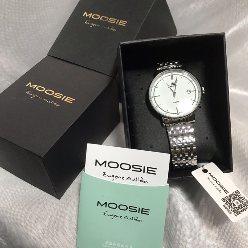 TERMURAH MOOSIE WATCH / JAM TANGAN MOOSIE RANTAI ORIGINAL / JAM TANGAN PRIA BRANDED MURAH