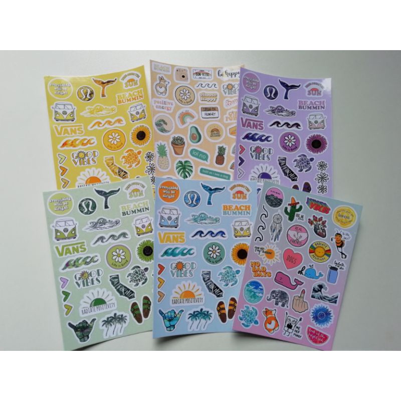 

[ST-S-03] Sticker Aesthetic Journal Stickers Journal Stiker Aestetik Jurnal Sticker Tumbuhan Stiker Tulisan No Cutting